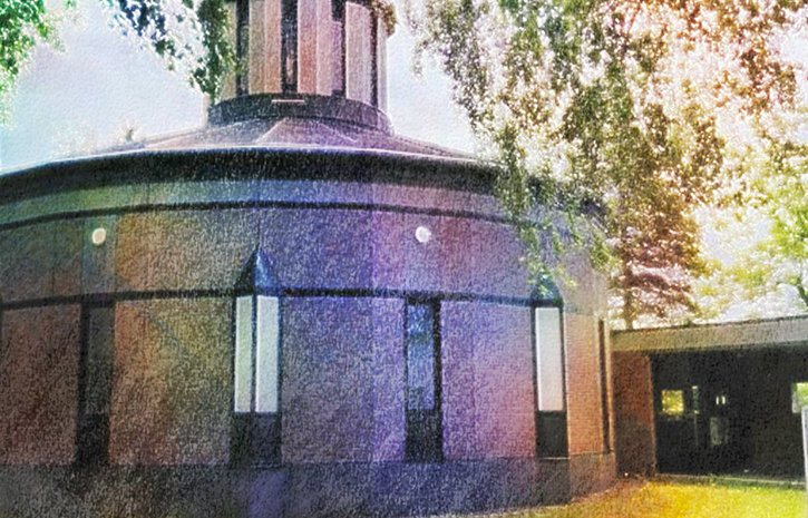 びふかアイランド内にある｢チョウザメ館｣