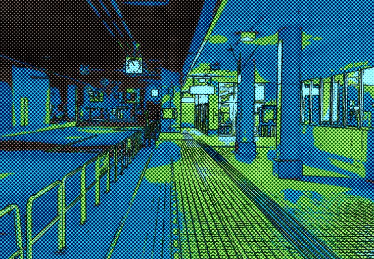 灰川京介｢Bus Terminal PM11:00｣